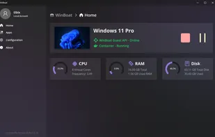 WinBoat screenshot 2