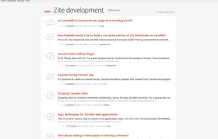 ZeroTalk screenshot 1