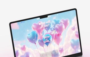 Online Gender Reveal Demo