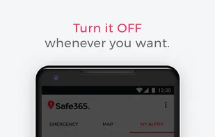 Safe365 cellphone tracker app has three GPS location modes to share:
- Approximate location: you can know their approximate GPS location within a radius of 200 meters in real time.
- Exact location: you can know their exact GPS location in real time.
- Route: Safe365 will draw a route on the map with all the trips made by your proteges during the day in real time.