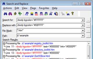 Funduc Search and Replace screenshot 1
