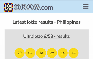PCSO Lotto Results screenshot 2