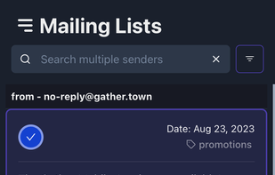 Lessmail screenshot 2