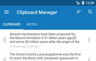 Clipboard Manager (for Android) screenshot 1