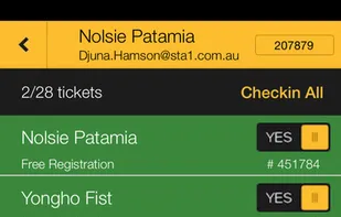 Sticky Tickets screenshot 2