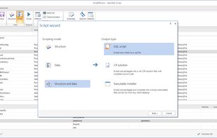 ApexSQL Script screenshot 1
