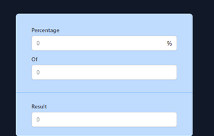 PercentageTools.com screenshot 1