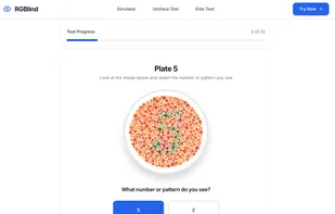 Ishihara Color Vision Test