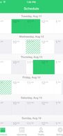 Visualize your schedule

Get an idea of what your week looks like instantly just by scrolling through your schedule. See when you’re open, when you’re booked.