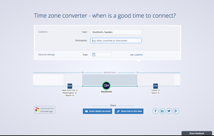 myMeetingTime.com screenshot 1