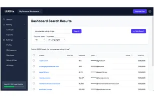 Leadita dashboard