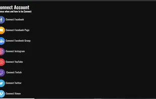 Social Media Account Connection