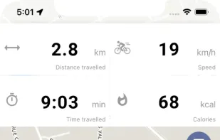 Geovelo screenshot 2