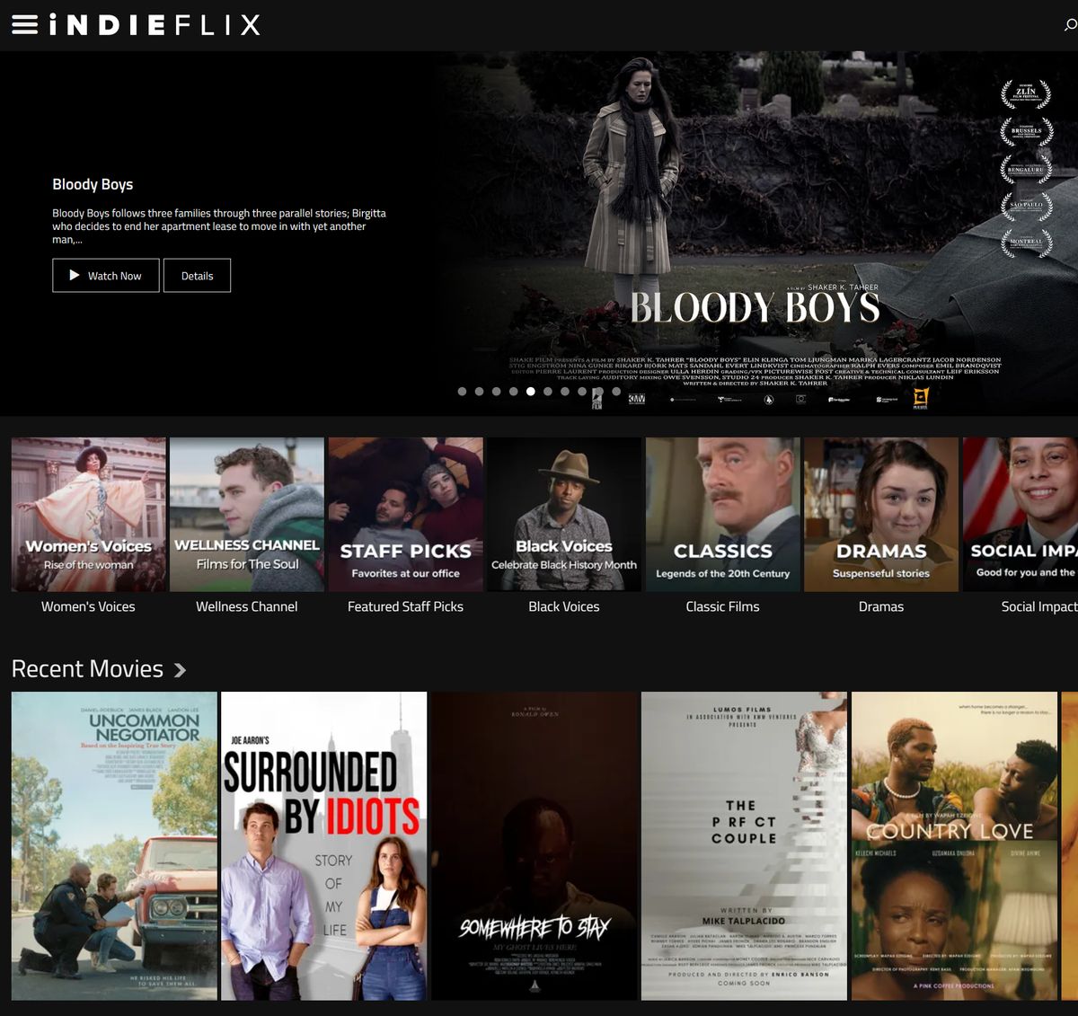 Indie Flix Alternatives Top 10 Video Streaming Apps and similar