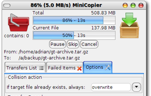 MiniCopier screenshot 1
