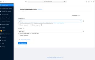 Outscraper screenshot 1