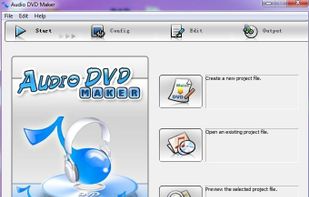 Easy-to-use audio dvd maker
