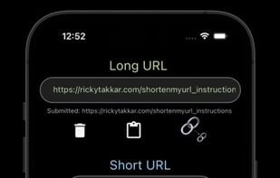 ShortenMyURL screenshot 2