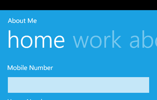 About Me screenshot 1