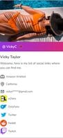 My bio link page