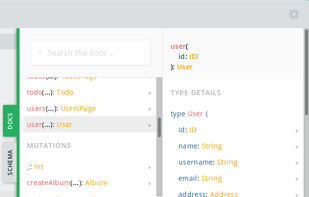 GraphQLZero screenshot 1