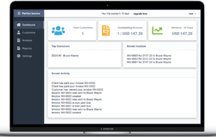 Perfect Invoice screenshot 1