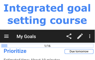 VidaGoals – Goal Setting for a Fulfilled Life screenshot 1