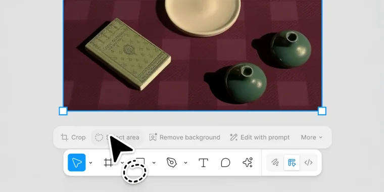 Figma adds three new image editing tools to erase objects and expand images with AI image