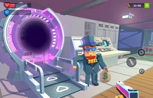 Pixel Combat: Zombie Games 3-D screenshot 1