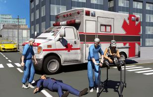 Ambulance Driver 3d Parking screenshot 2