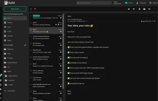Tuta Mail screenshot 1