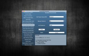 CorporateFinanceCalc screenshot 2