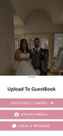 Event Main page with the upload options
