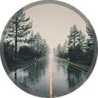 Relax music offline: wind and rain noise icon