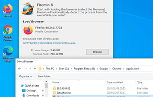 Firemin screenshot 1