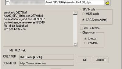 AmoK SFV Utility screenshot 1