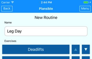 Plansible screenshot 1