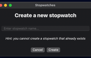 Stopwatches screenshot 2