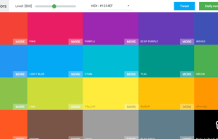 Material UI Colors screenshot 1