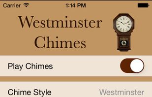 Westminster Chimes Lite screenshot 1