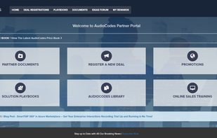 Partner portal - channel partners' experience