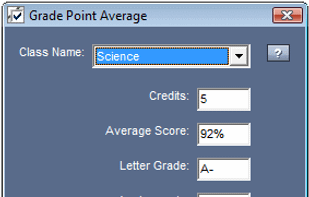 Main Homework Viewing Windows