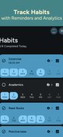 Track Habits
with Reminders and Analytics