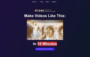 Magic Hour AI screenshot 1