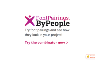 Font Pairings.ByPeople screenshot 1