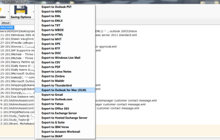 EML Converter Software screenshot 1