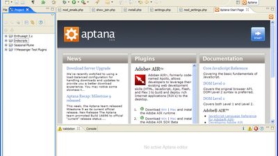 Aptana Studio screenshot 1