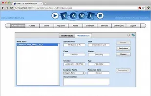 YAWL BPM screenshot 2