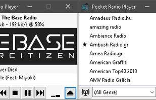 Pocket Radio Player screenshot 1
