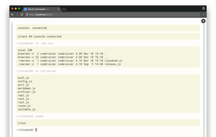 Cloud Commander screenshot 2